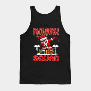 Christmas Pacu Nurse Squad Reindeer Pajama Dabing Santa Tank Top